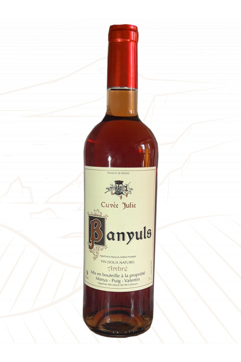 AOP Banyuls Tradionnel - Cuvée Julie - Domaine Manya-Puig-Valentin