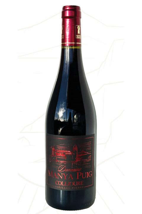 AOP Collioure Rouge Vieilles Vignes - Domaine Manya-Puig-Valentin