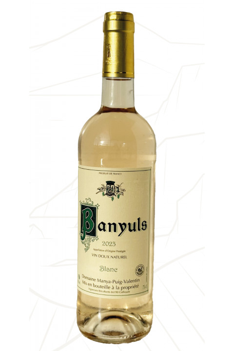 AOP Banyuls Blanc - Domaine Manya-Puig-Valentin
