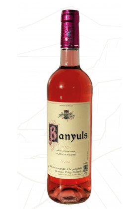 AOP Banyuls Rosé - Domaine Manya-Puig-Valentin