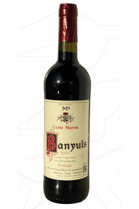 AOP Banyuls Rimage - Cuvée  Marine - Domaine Manya-Puig-Valentin