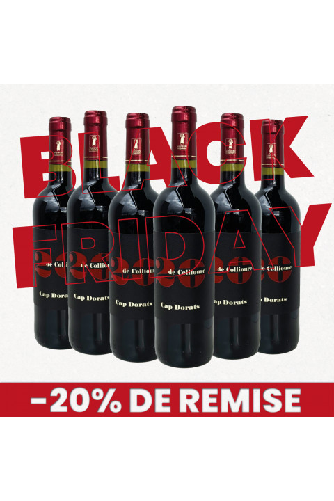 Cap Dorats 2023 : Lot de 6 bouteilles