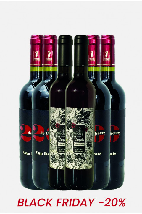Cap Dorats 2023 & Banyuls Hors d'Age : Lot de 6 bouteilles